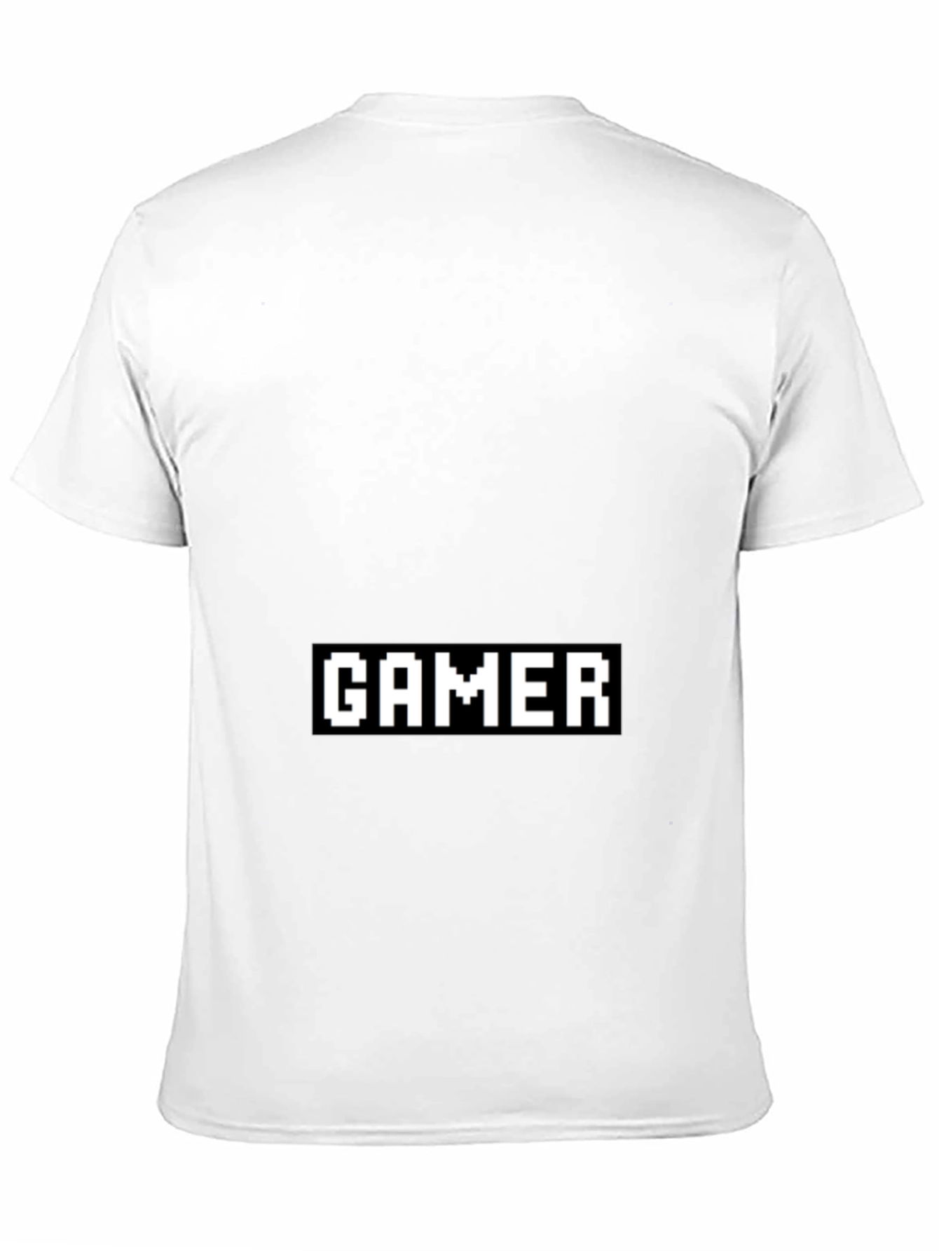 Pixel Gamer Black T-Shirt - Retro Gaming Style
