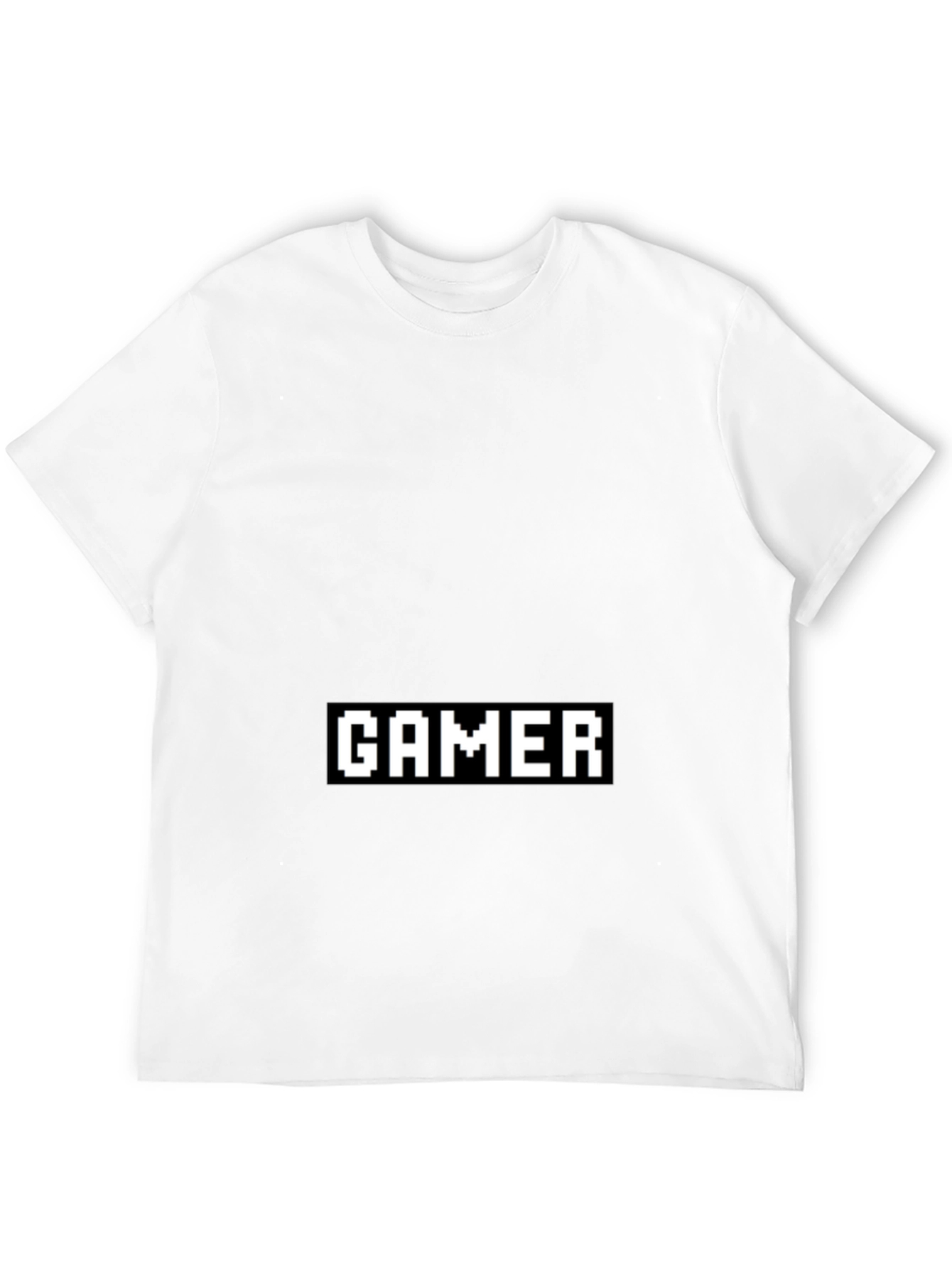 Pixel Gamer Black T-Shirt - Retro Gaming Style