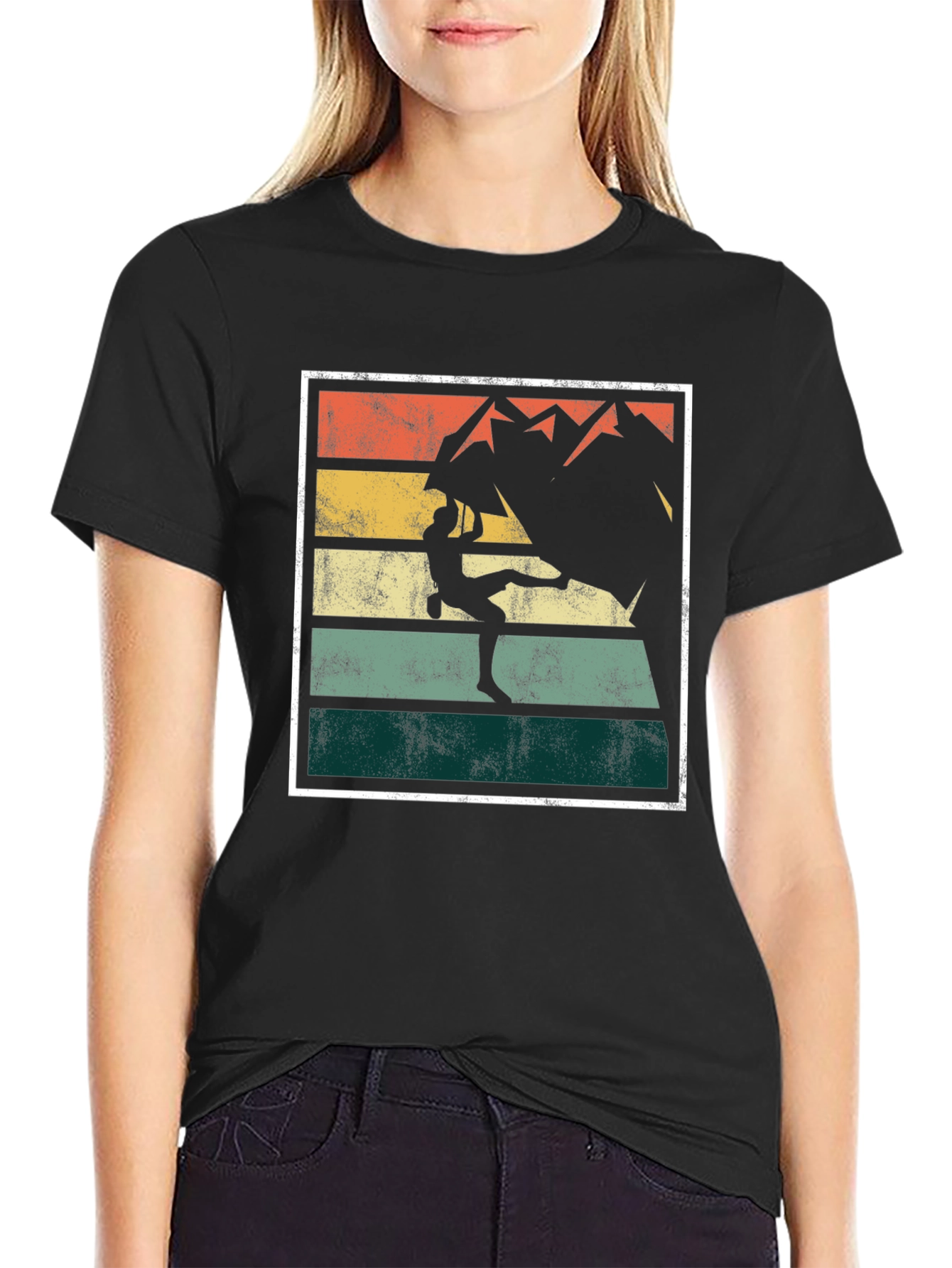 Retro Climbing Graphic Tee
