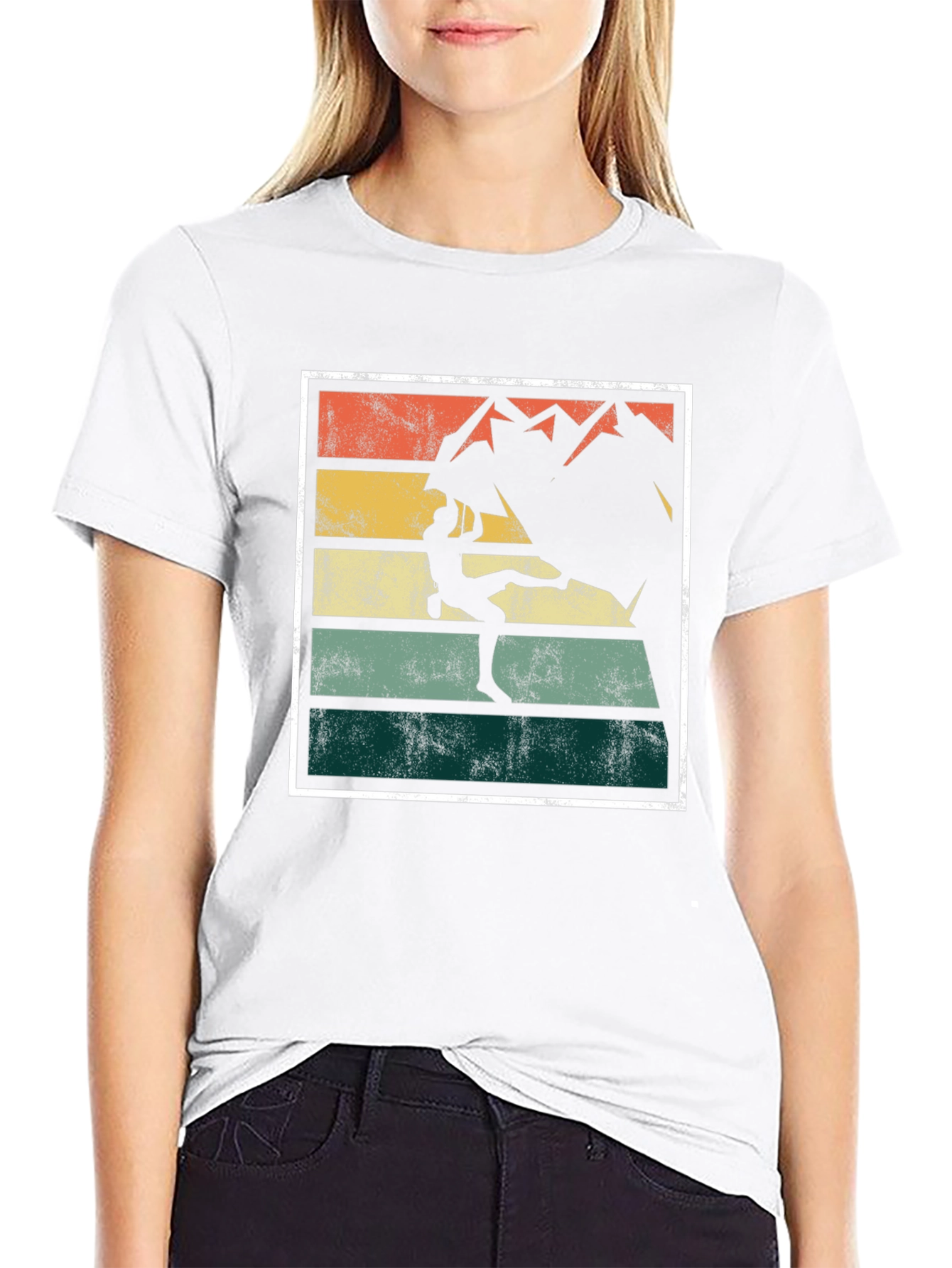 Retro Climbing Graphic Tee