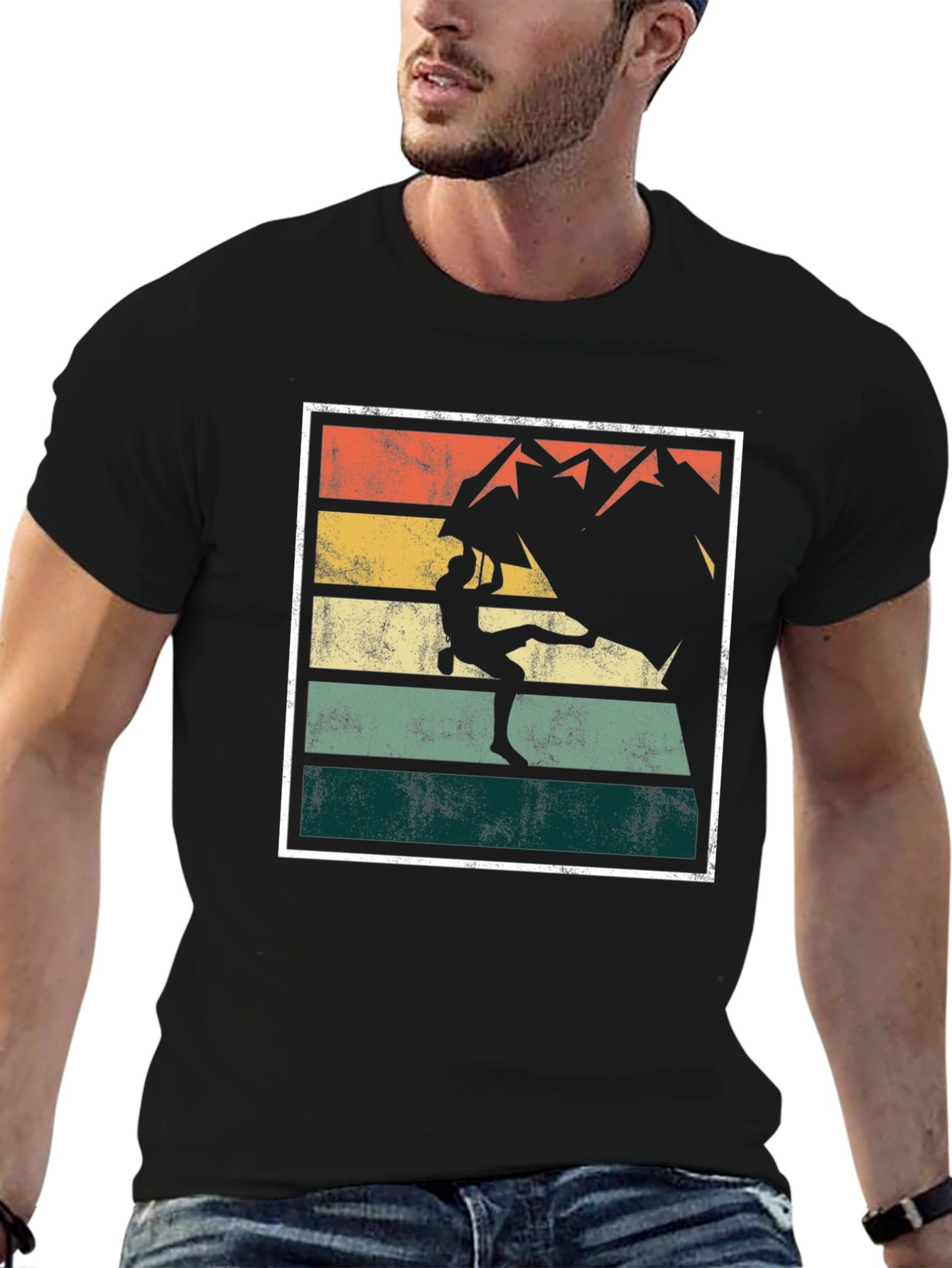 Retro Climbing Graphic Tee