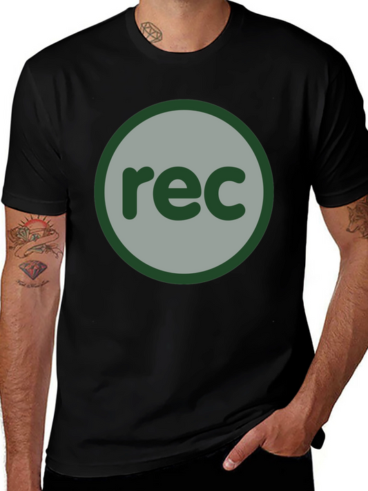 REC Graphic Tee - Retro Record T-Shirt