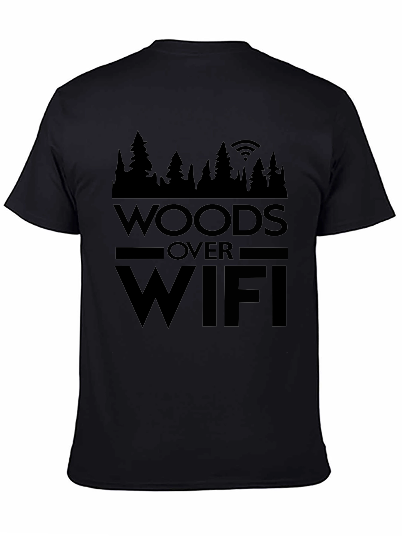 Woods Over WiFi Graphic T-Shirt