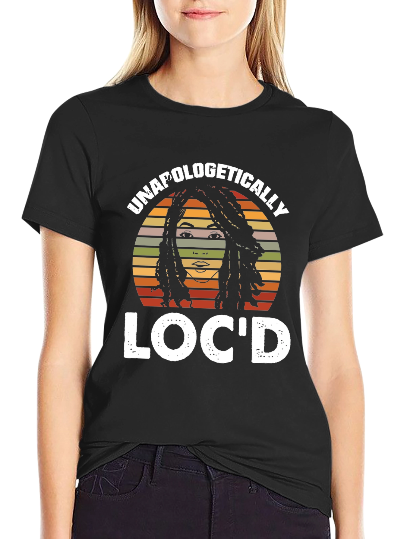 Unapologetically Locd T-Shirt Black Pride