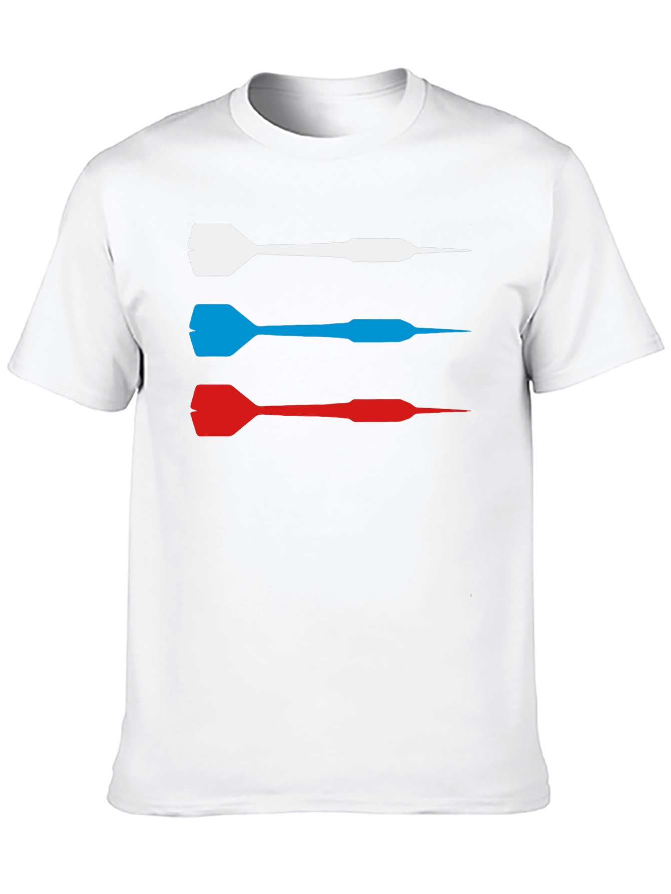 Dart T-Shirt - Red White and Blue Target Tee