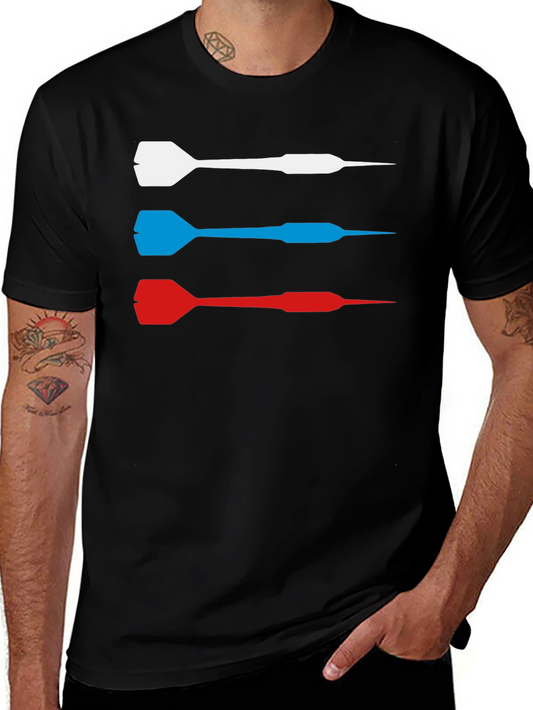 Dart T-Shirt - Red White and Blue Target Tee