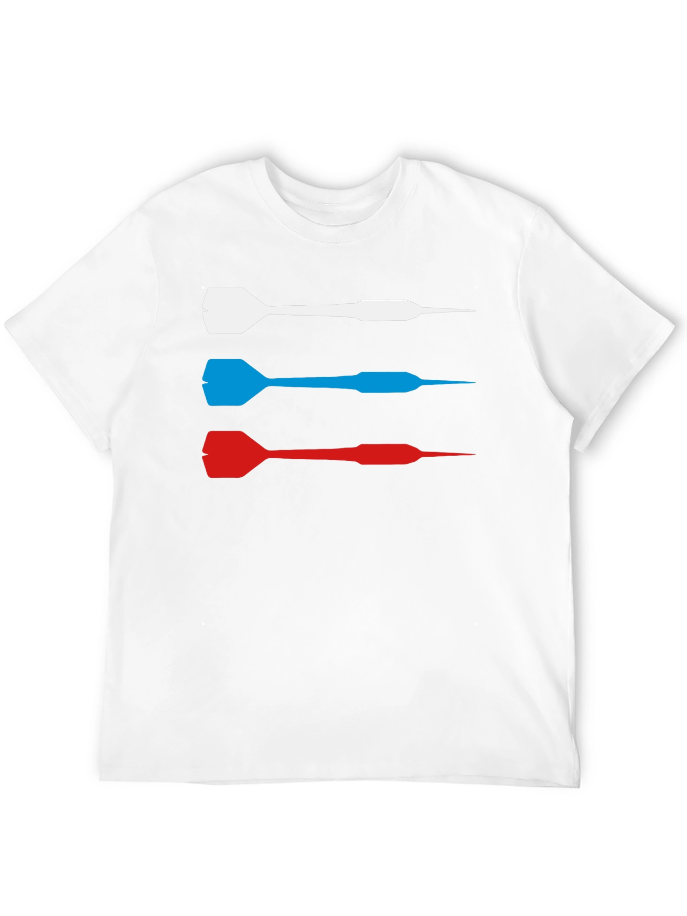 Dart T-Shirt - Red White and Blue Target Tee