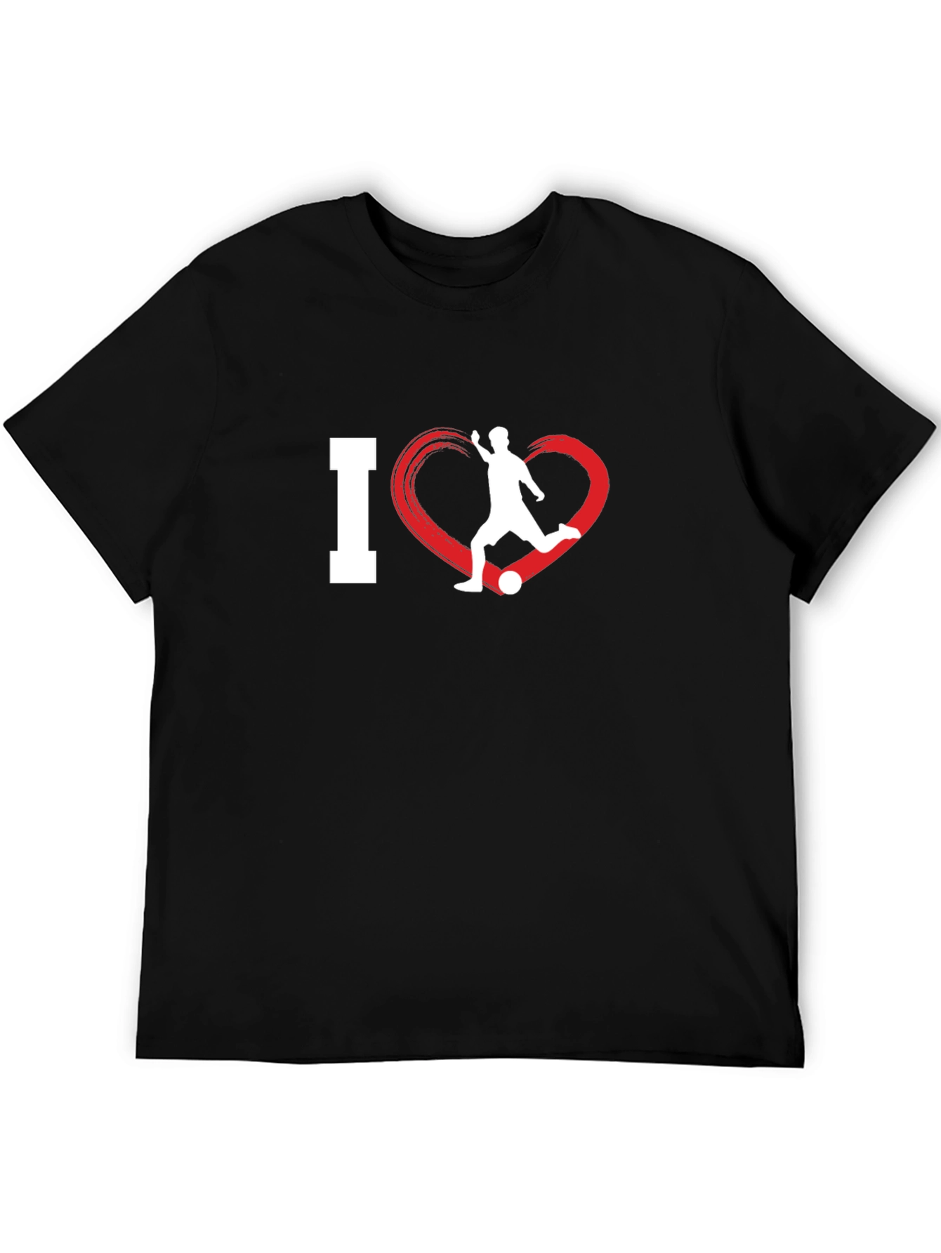 I Love Soccer T-Shirt - Passionate Sportswear