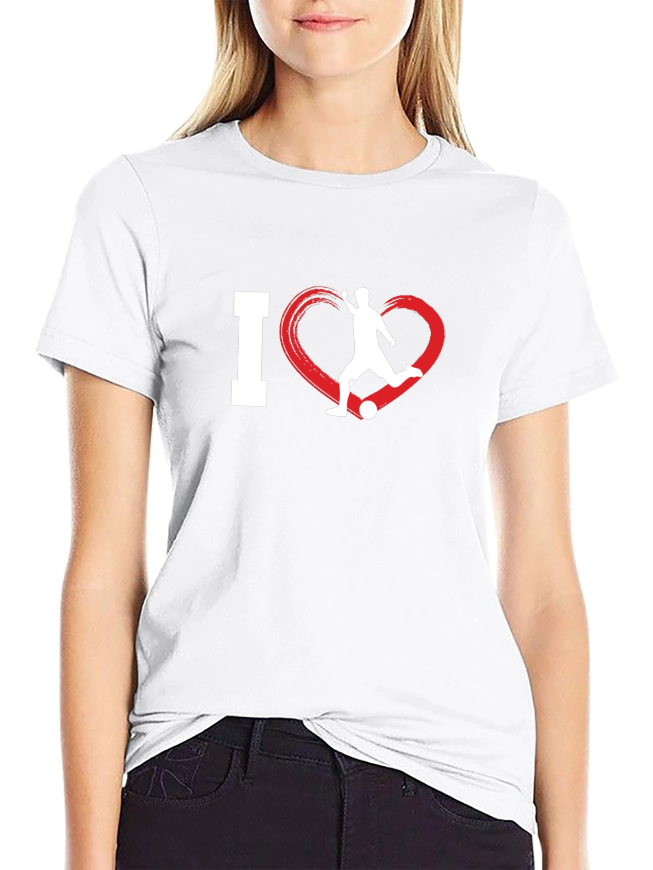 I Love Soccer T-Shirt - Passionate Sportswear
