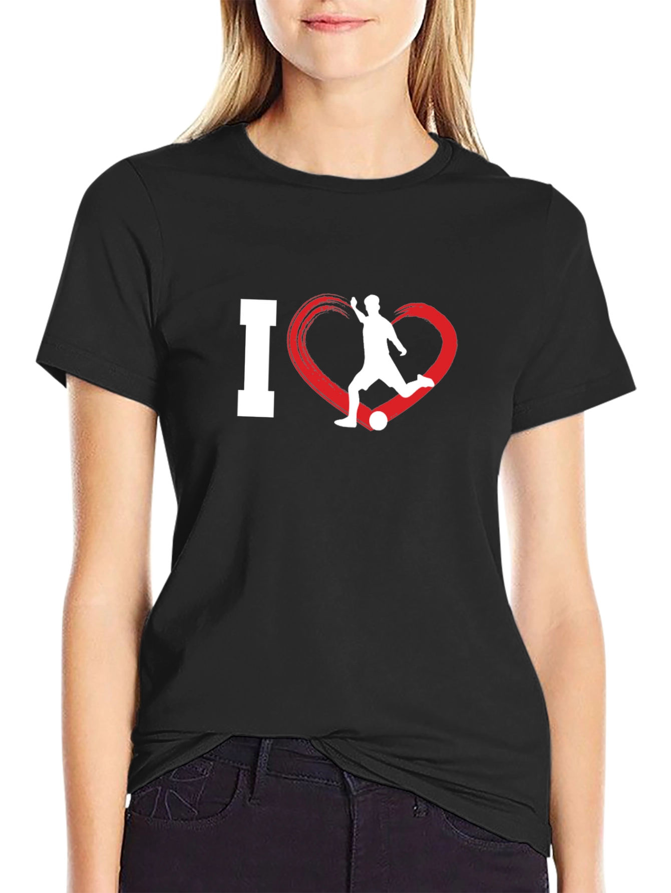 I Love Soccer T-Shirt - Passionate Sportswear