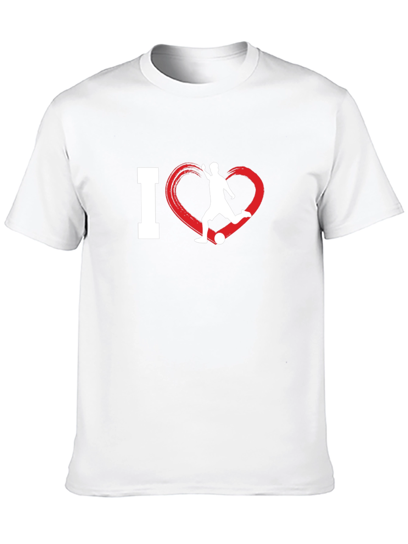 I Love Soccer T-Shirt - Passionate Sportswear