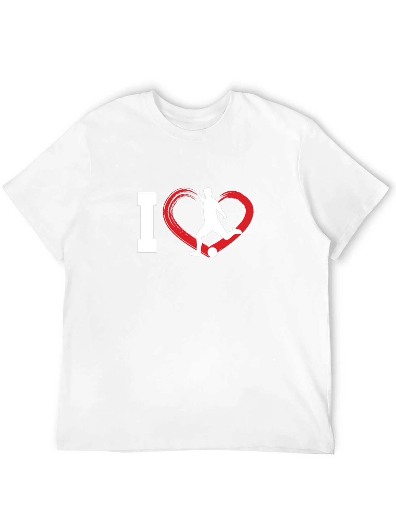 I Love Soccer T-Shirt - Passionate Sportswear