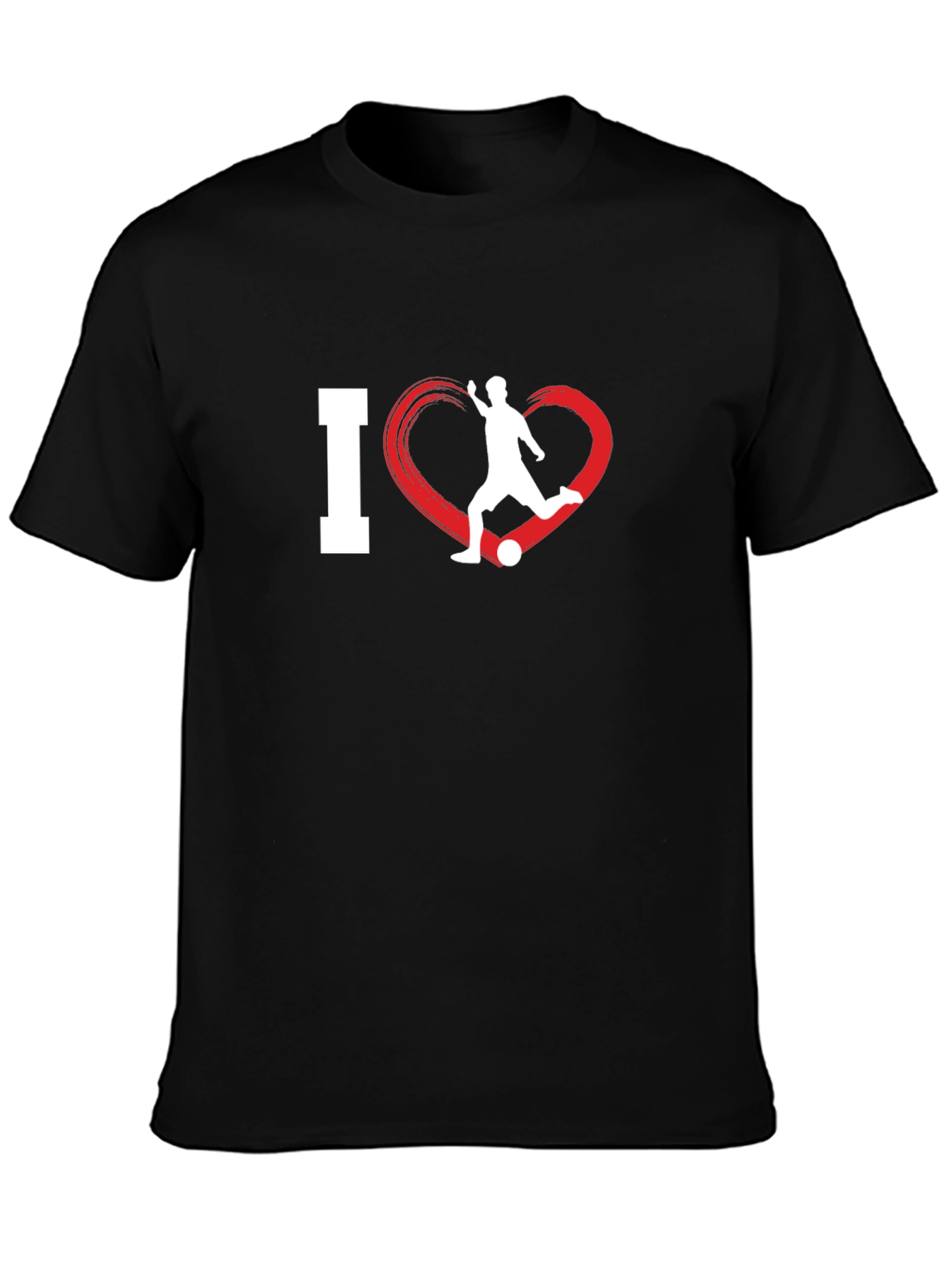 I Love Soccer T-Shirt - Passionate Sportswear