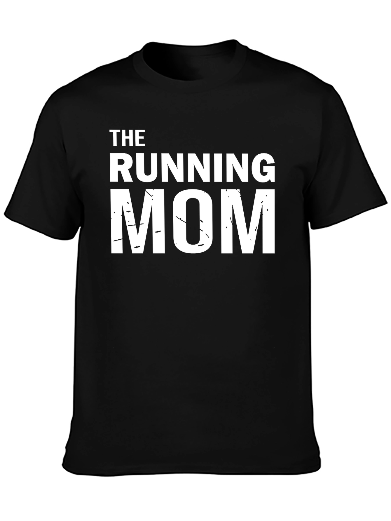 The Running Mom Black T-Shirt