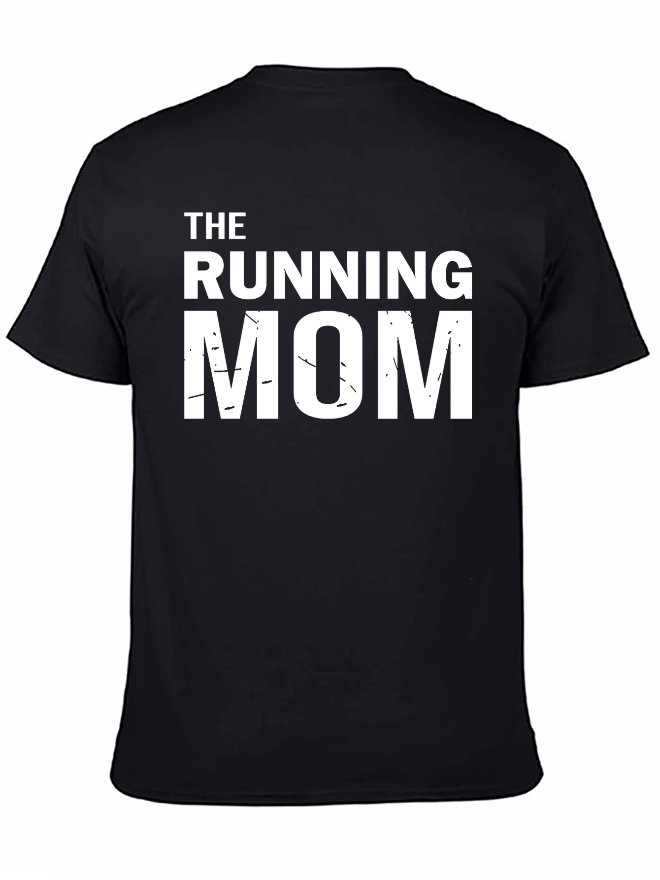 The Running Mom Black T-Shirt
