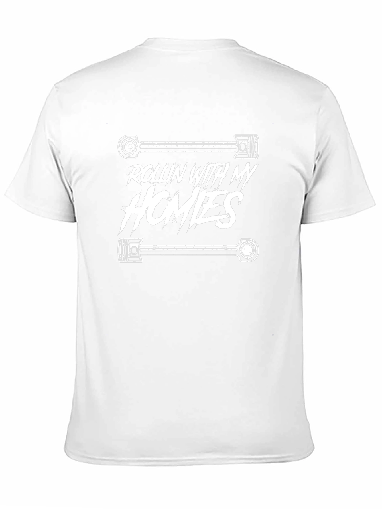 Rollin With My Homies Black Graphic Tee