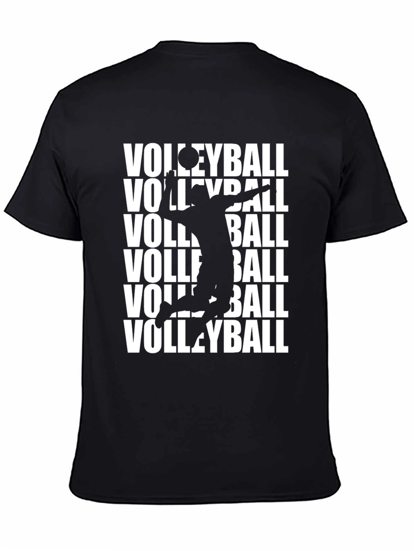 Volleyball Player Graphic Print T-Shirt
