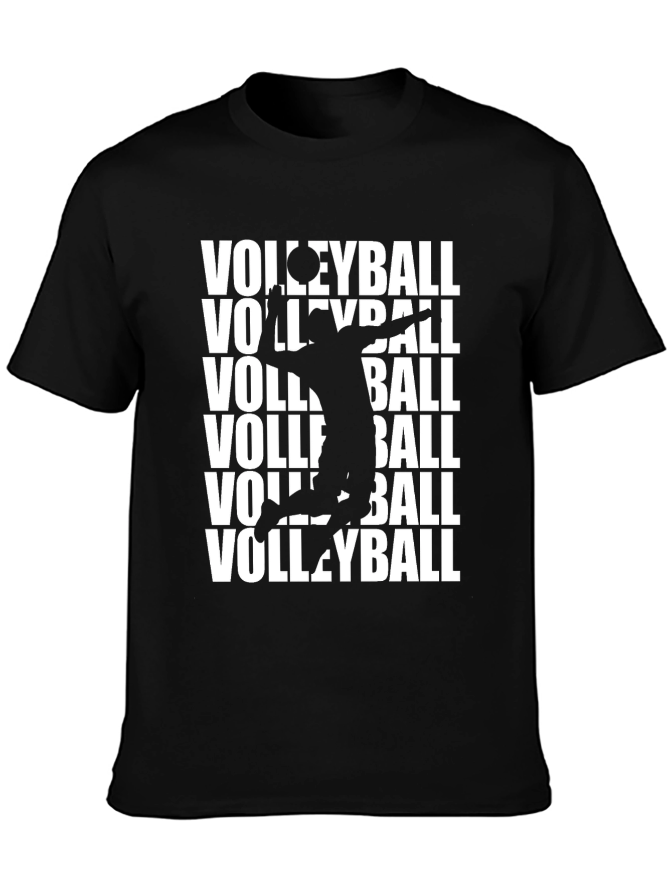 Volleyball Player Graphic Print T-Shirt