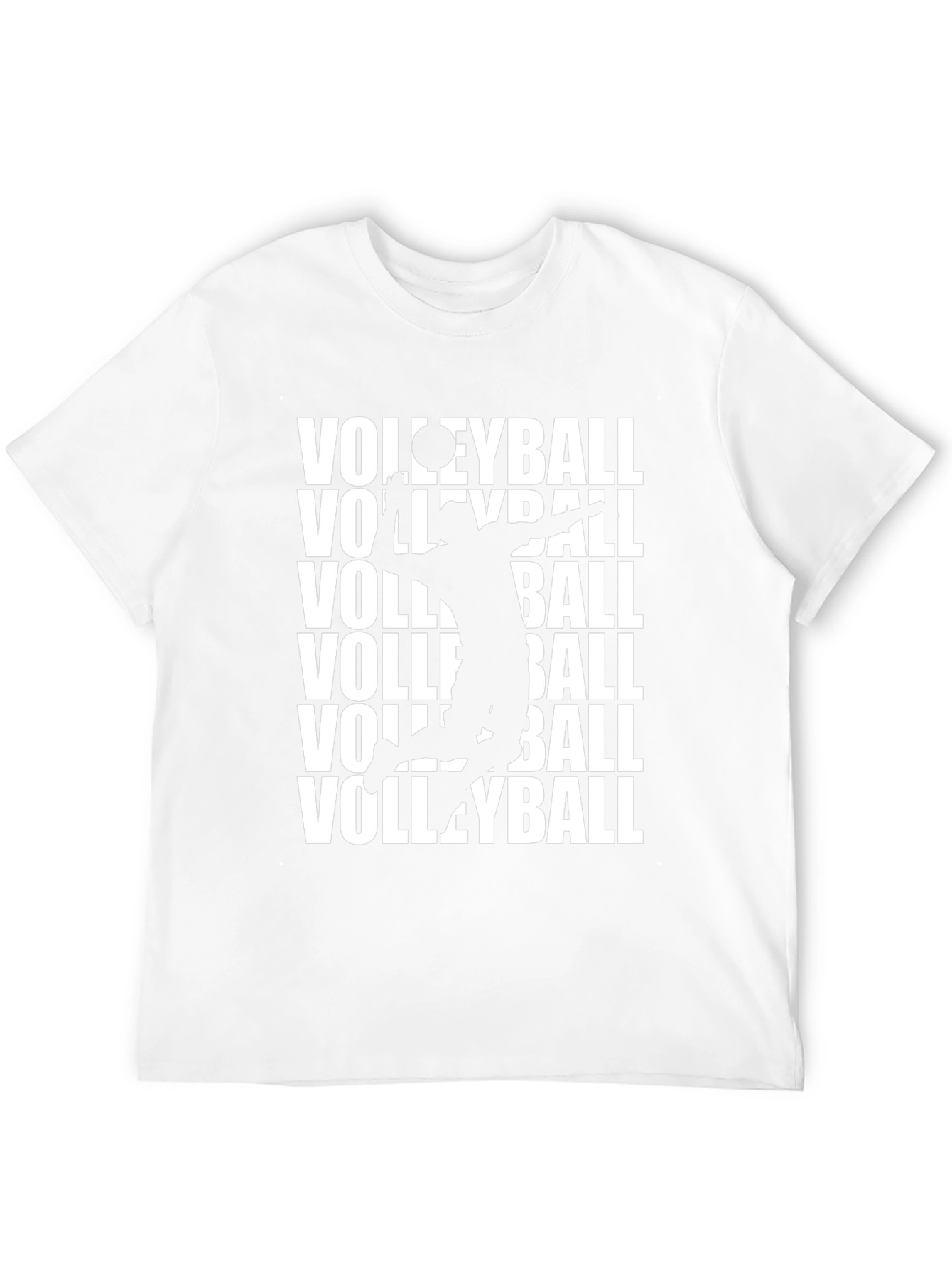 Volleyball Player Graphic Print T-Shirt