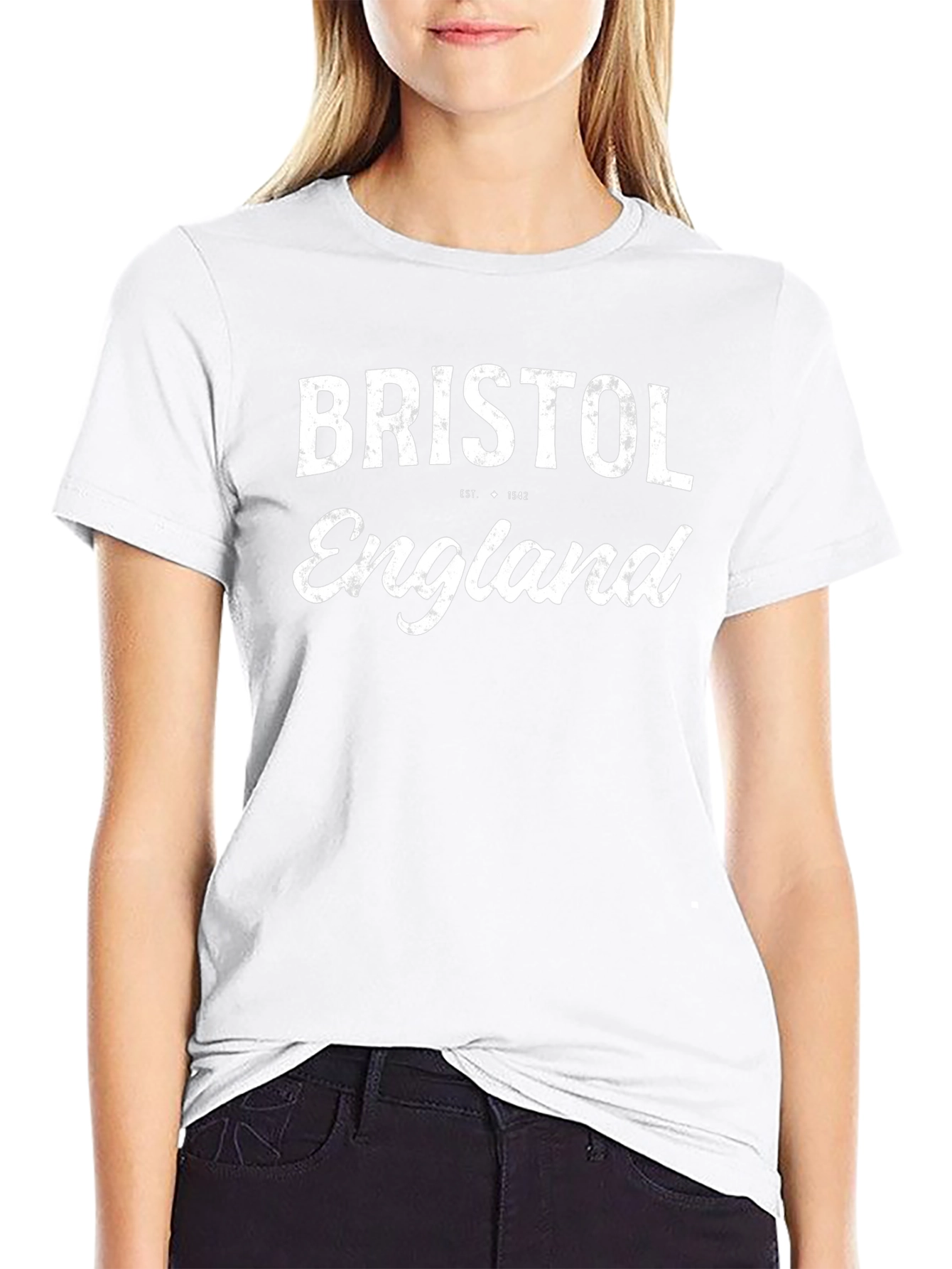 Bristol England Est. 1542 Black T-Shirt