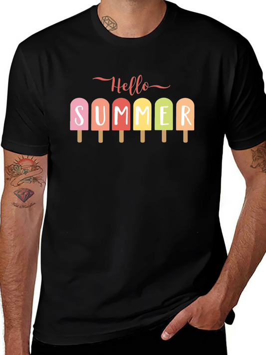 Hello Summer Popsicle Graphic Tee