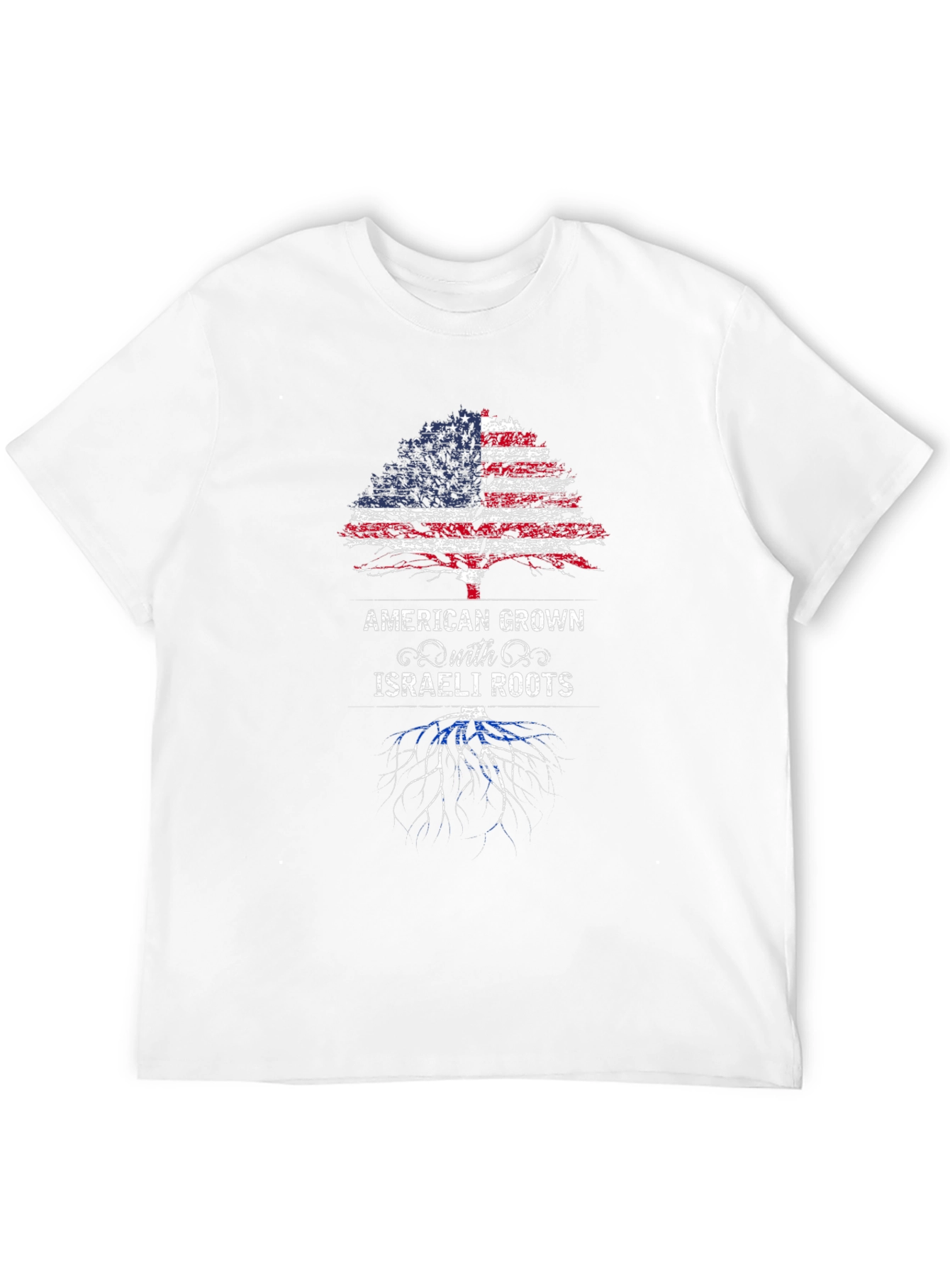 American Grown with Israeli Roots T-Shirt