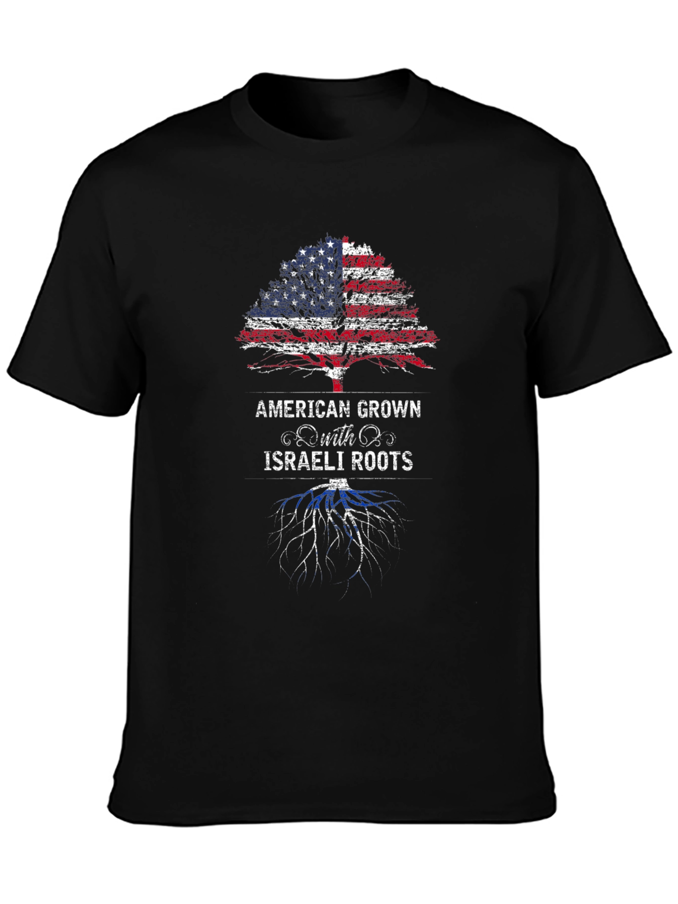 American Grown with Israeli Roots T-Shirt