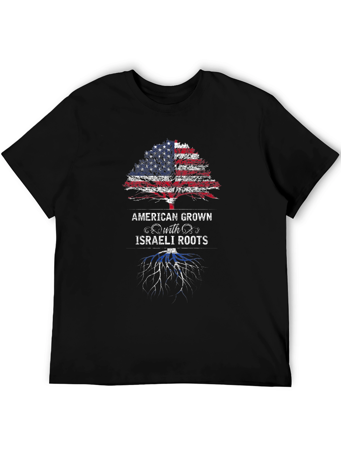 American Grown with Israeli Roots T-Shirt