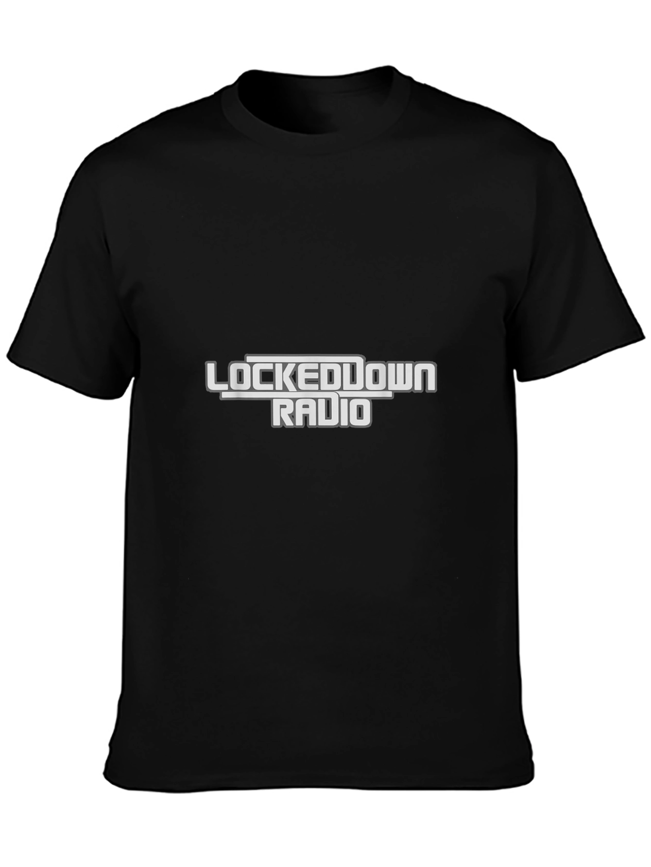LockedDown Radio Black T-Shirt