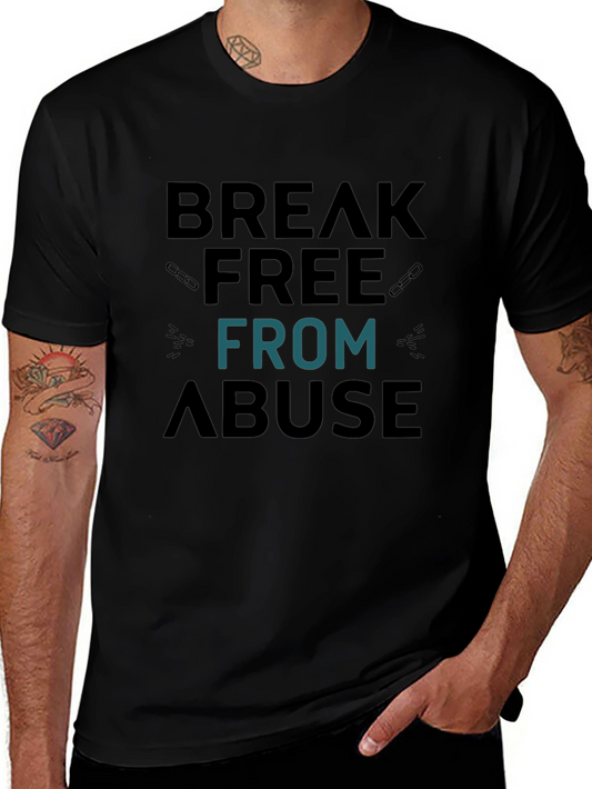 Break Free From Abuse Graphic Tee