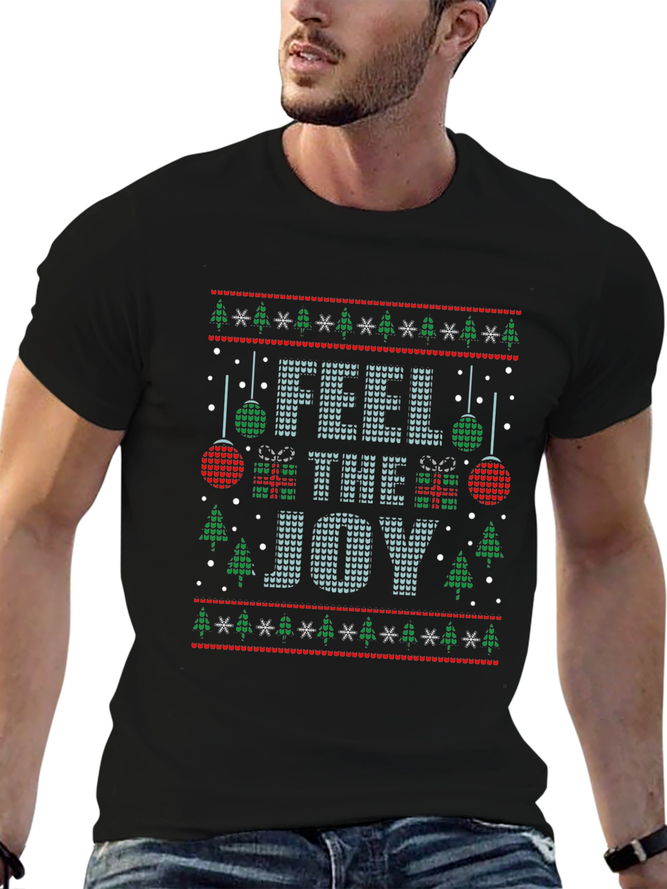 Feel The Joy Christmas T-Shirt