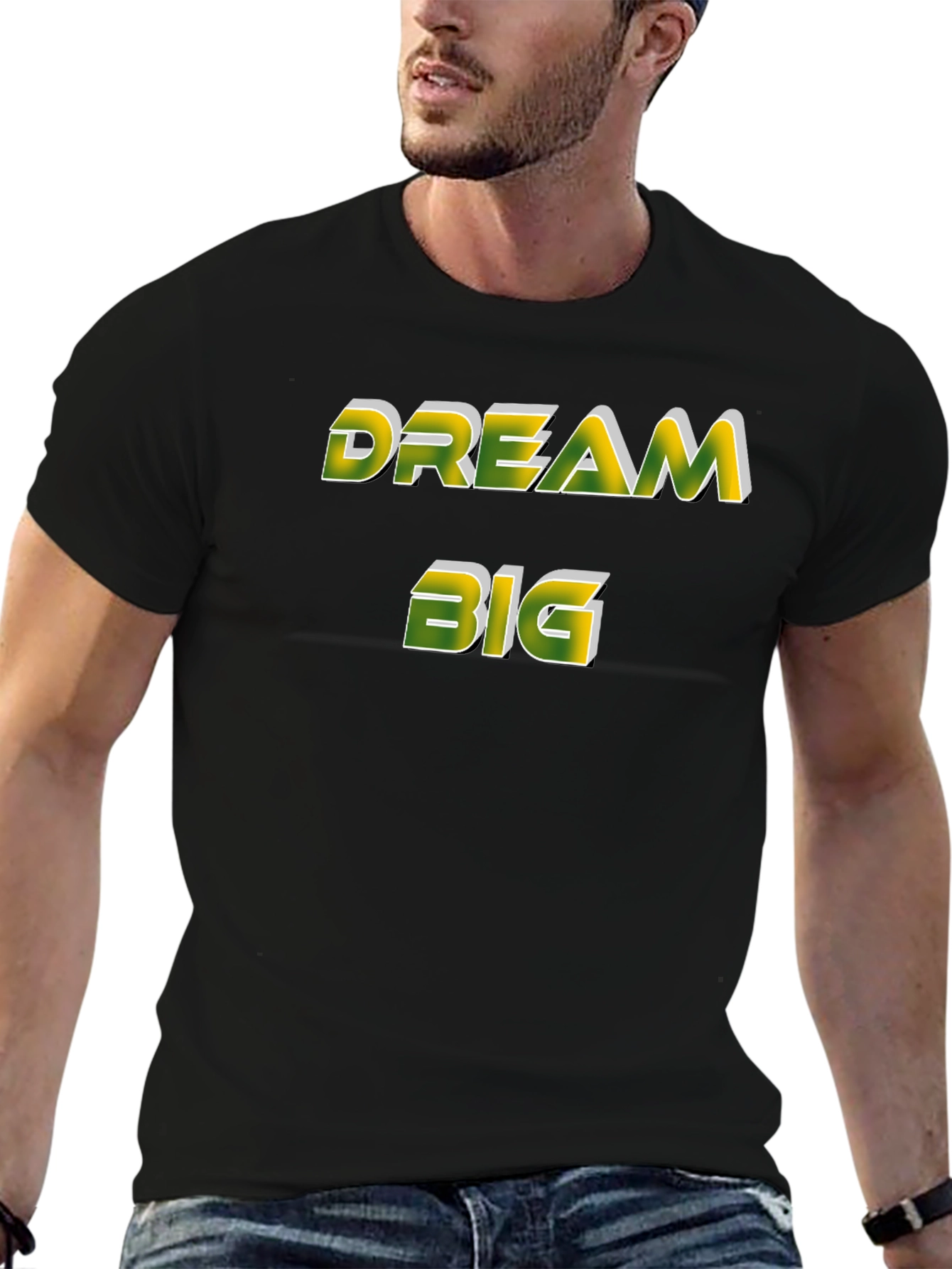 Dream Big Graphic Tee - Motivational T-Shirt