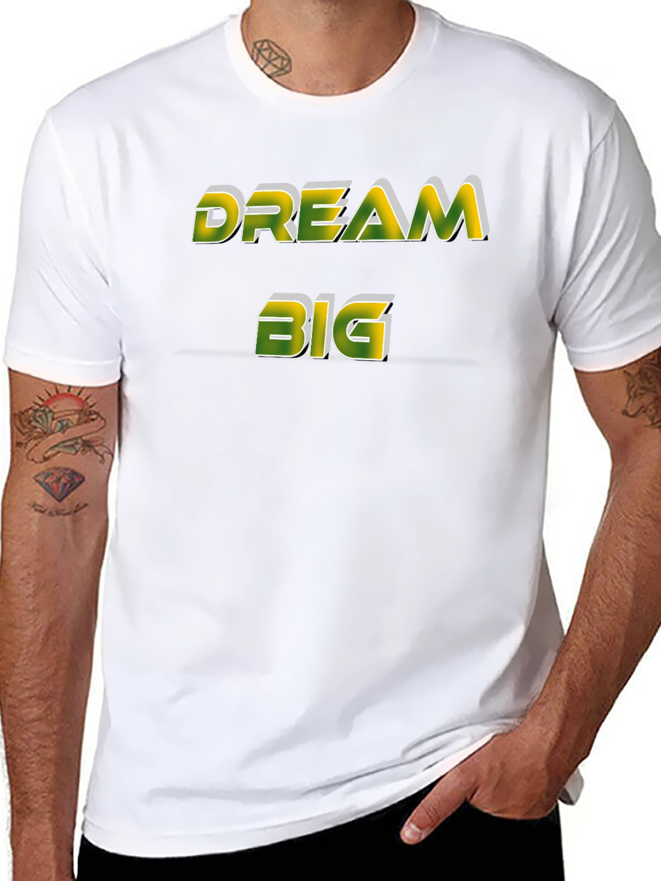 Dream Big Graphic Tee - Motivational T-Shirt