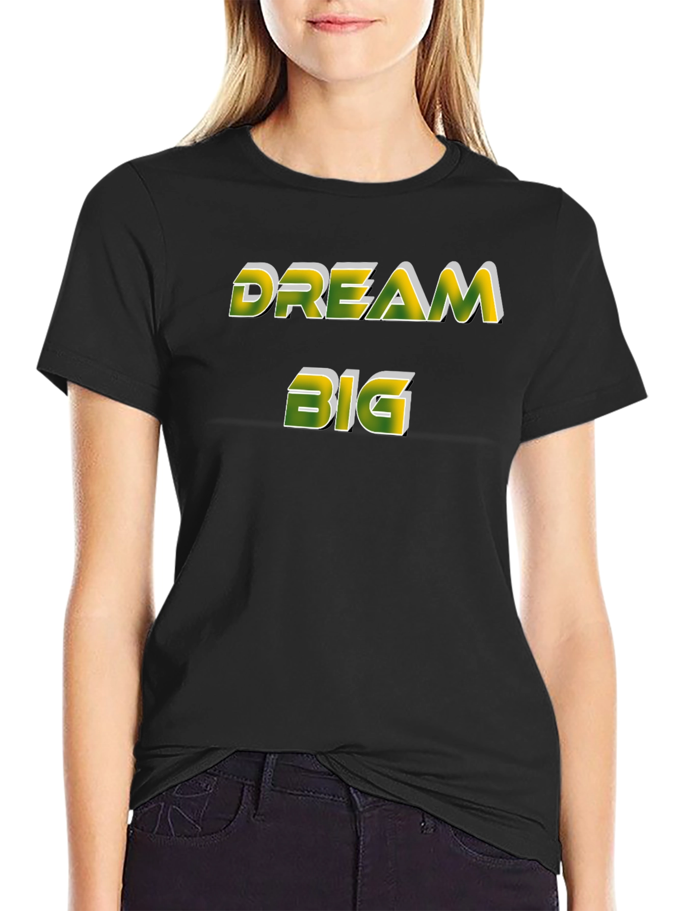 Dream Big Graphic Tee - Motivational T-Shirt
