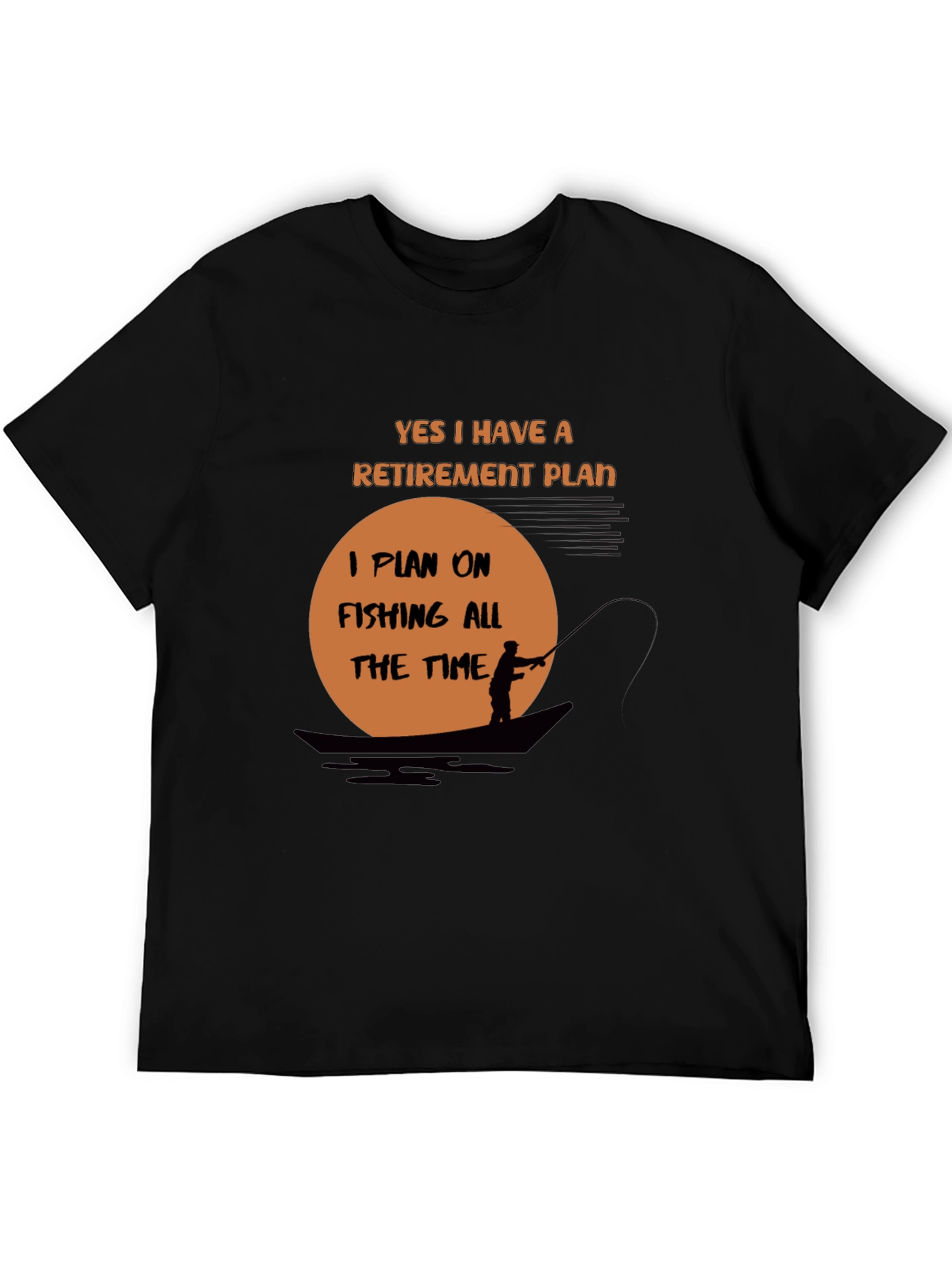 Fishing Retirement Plan T-Shirt