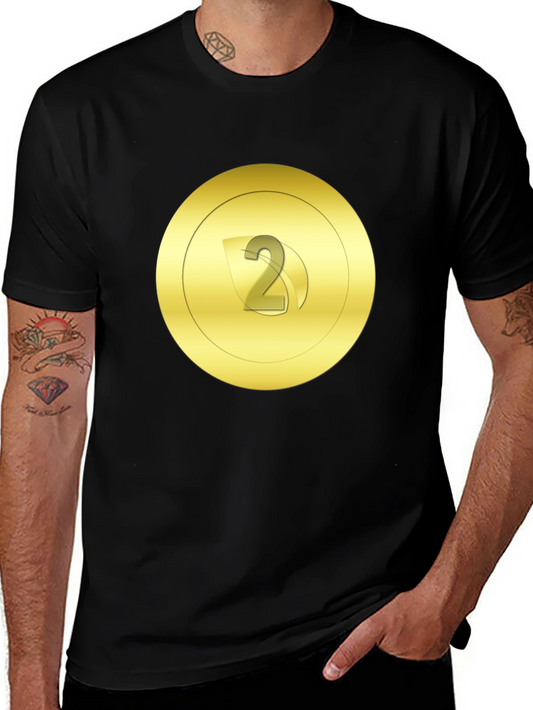 Golden Number 2 Graphic Tee