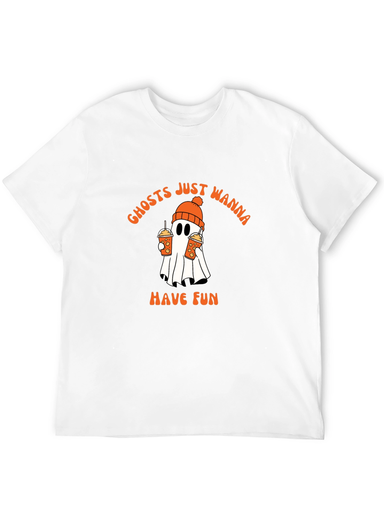 Ghost Wanna Have Fun Graphic Tee