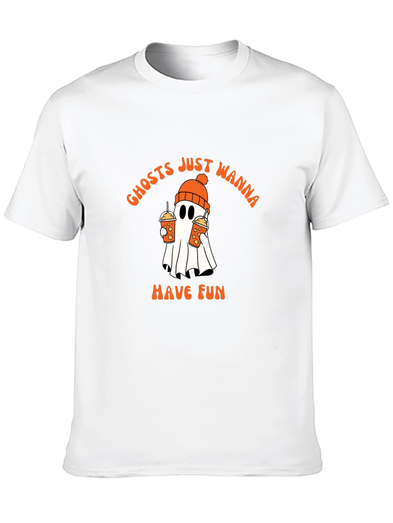 Ghost Wanna Have Fun Graphic Tee