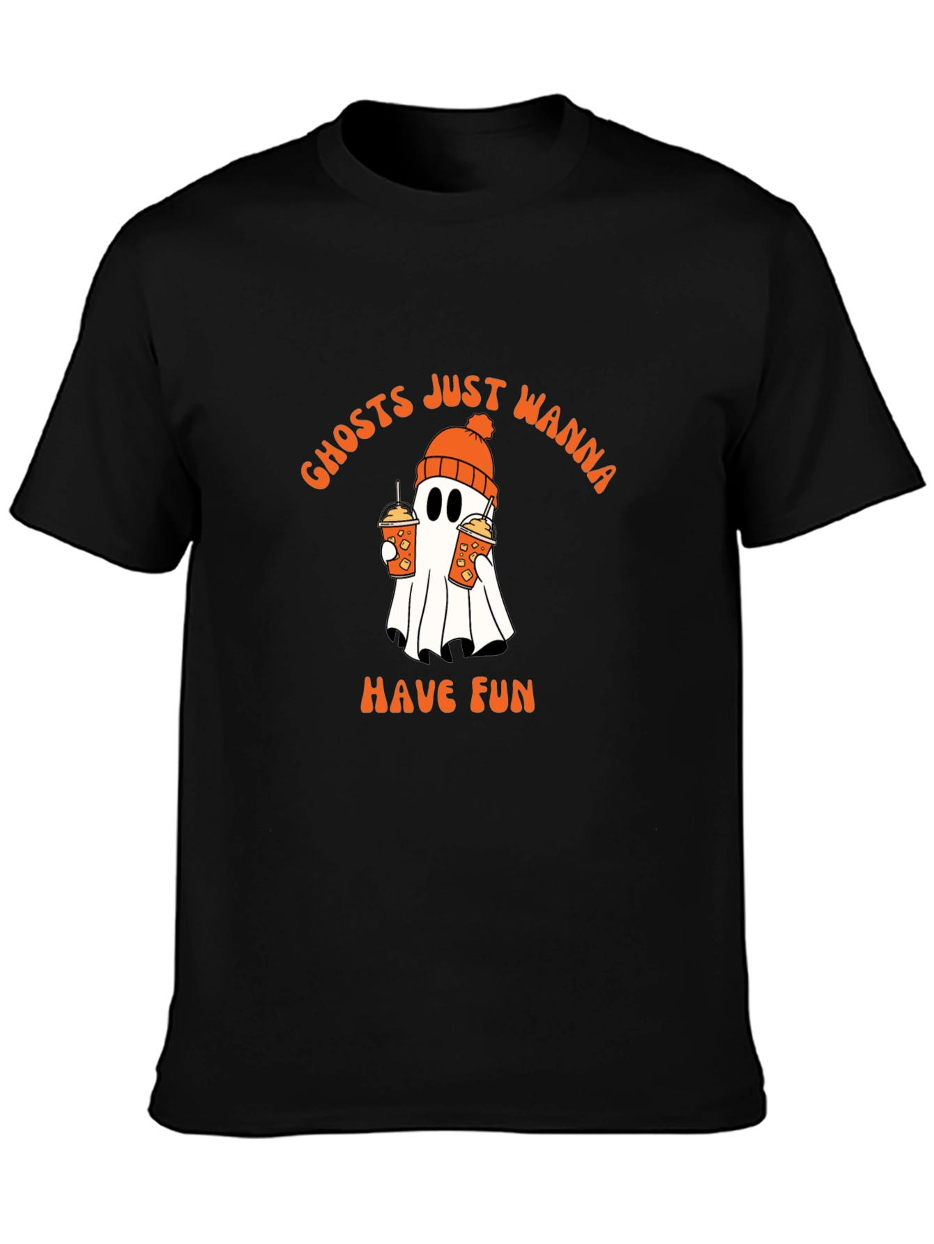 Ghost Wanna Have Fun Graphic Tee