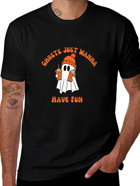 Ghost Wanna Have Fun Graphic Tee
