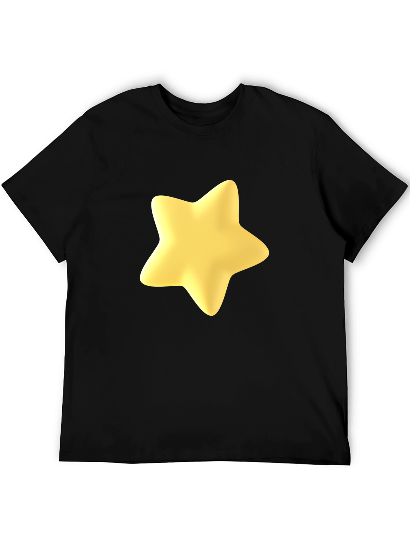 Star Graphic Black Tee