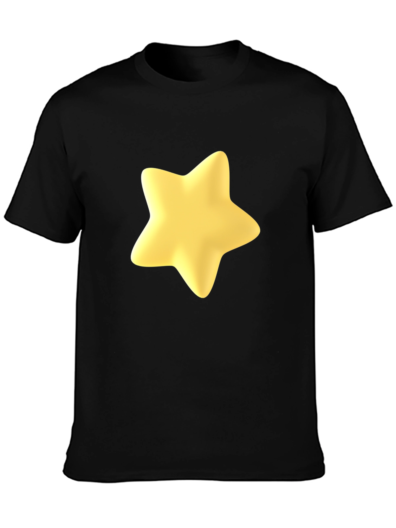 Star Graphic Black Tee