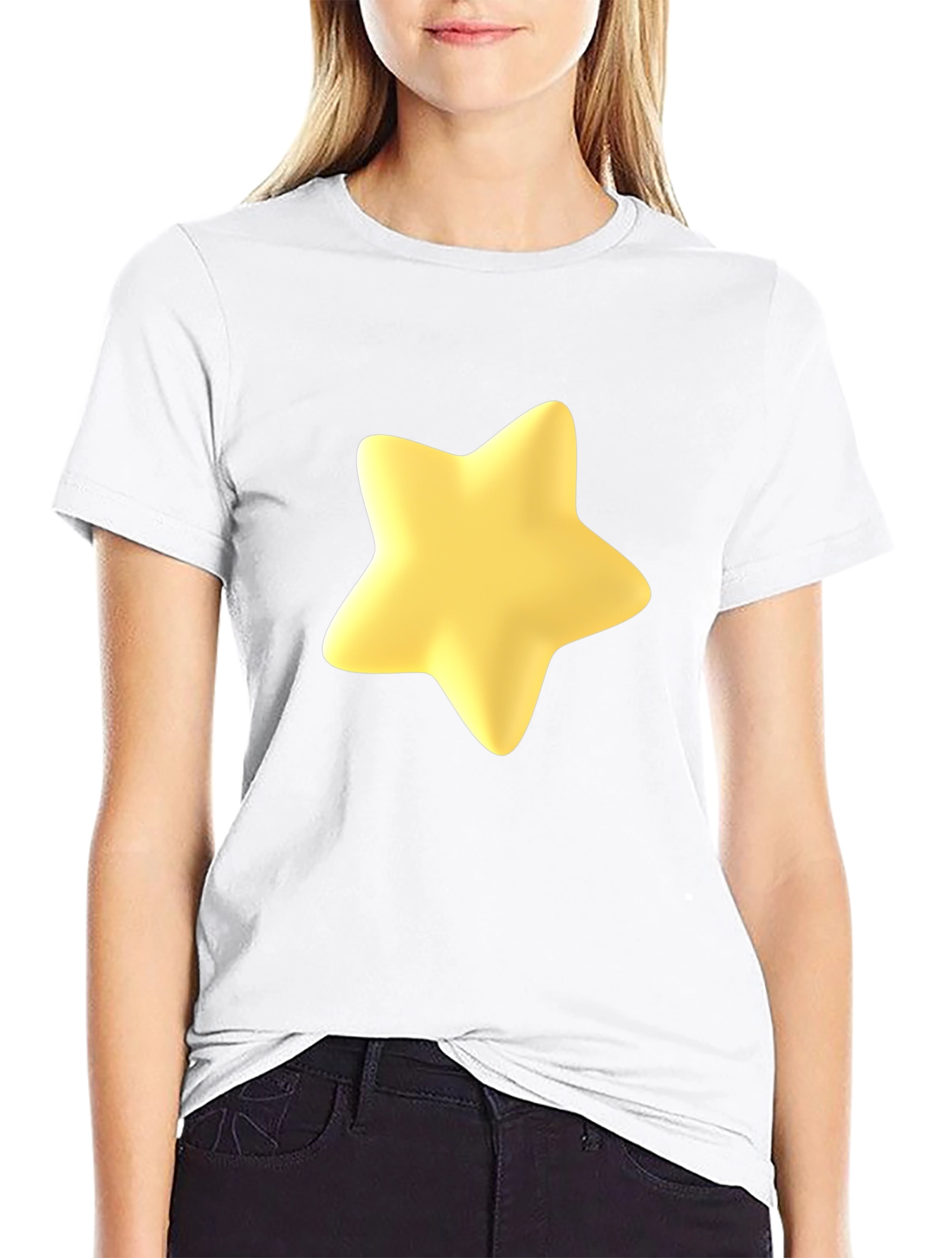 Star Graphic Black Tee