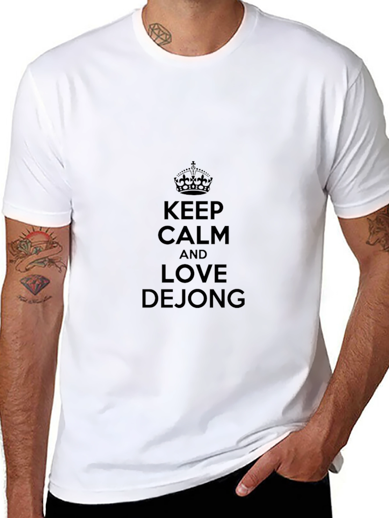 Keep Calm and Love De Jong T-Shirt