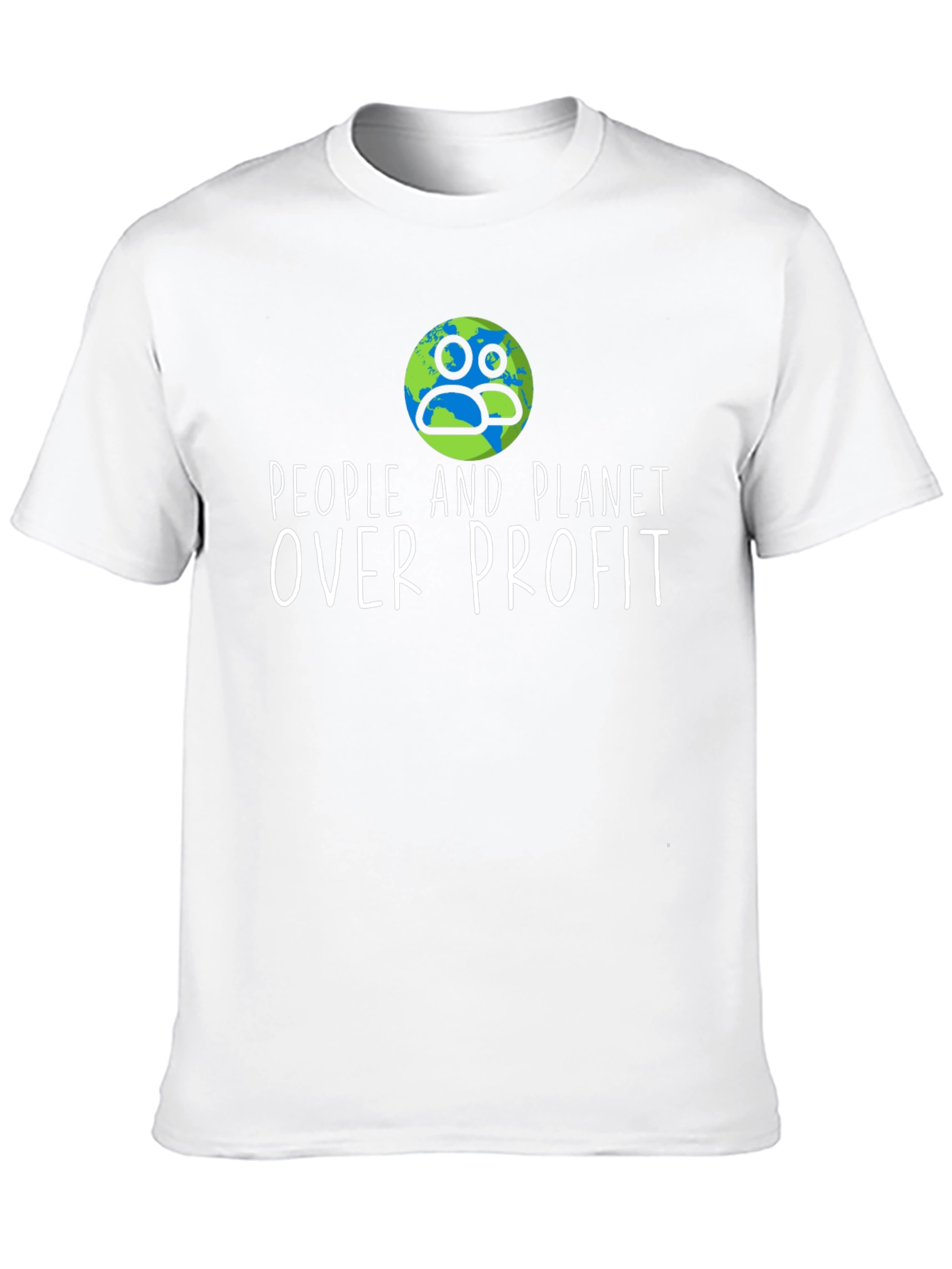 People and Planet Over Profit T-Shirt