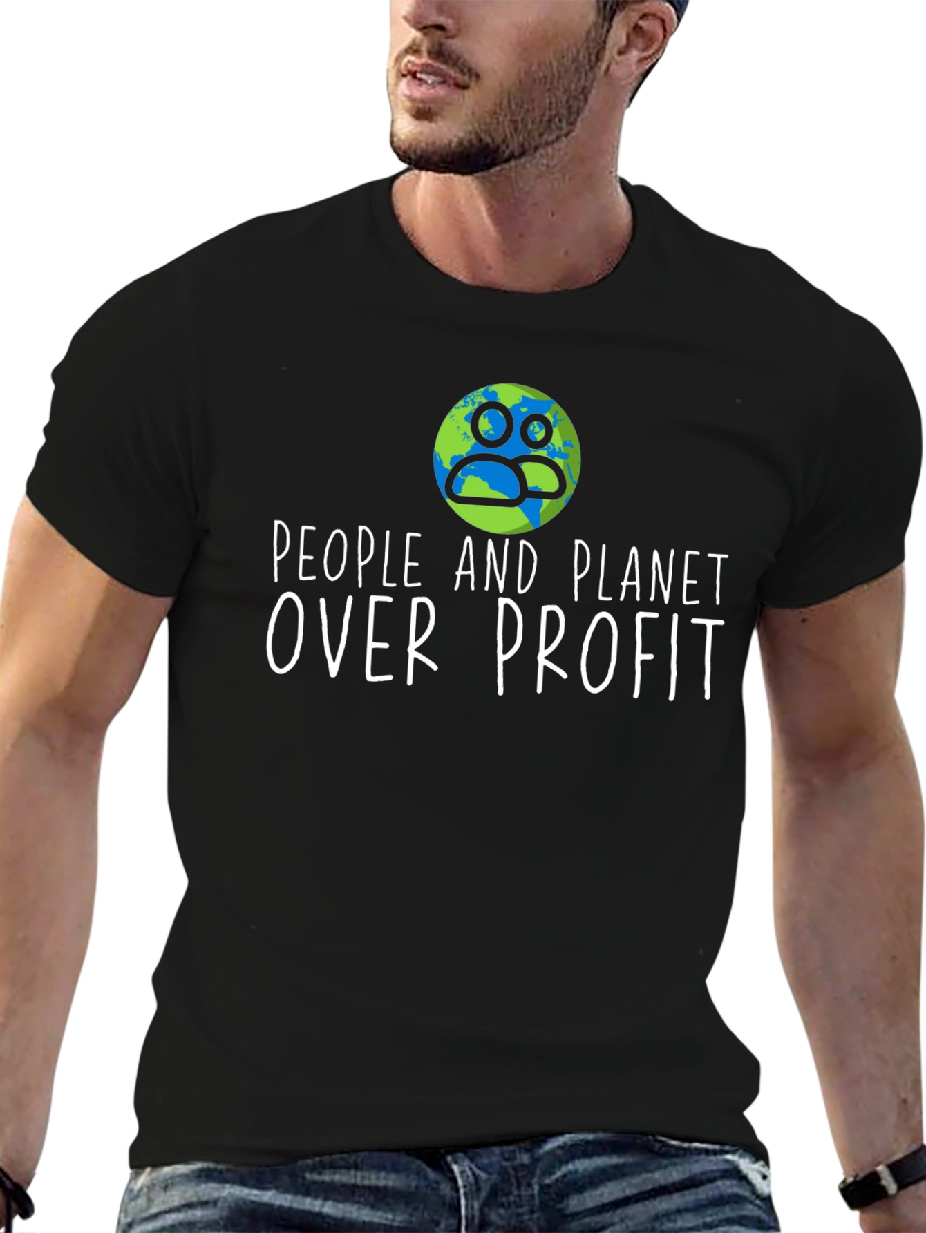 People and Planet Over Profit T-Shirt