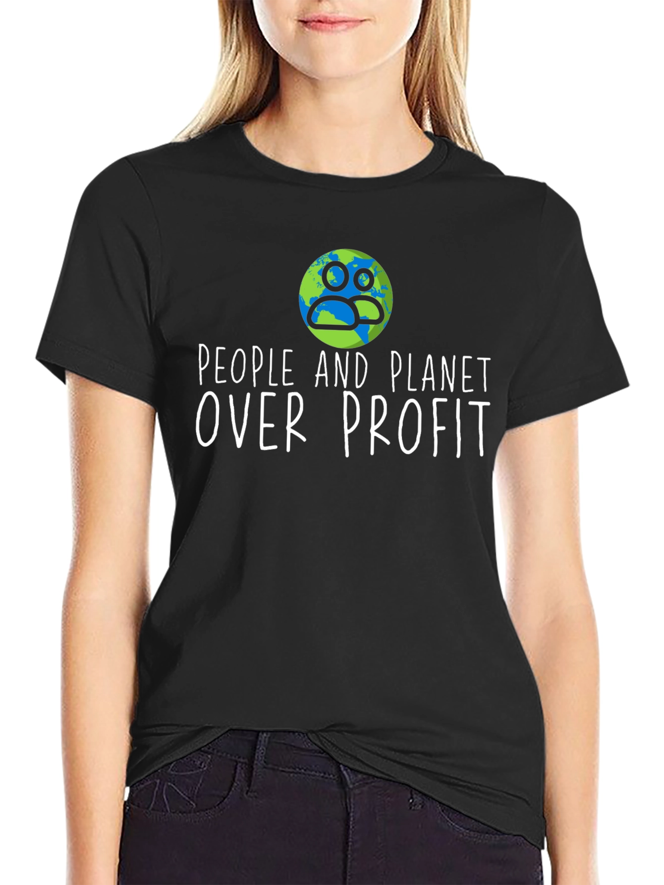 People and Planet Over Profit T-Shirt