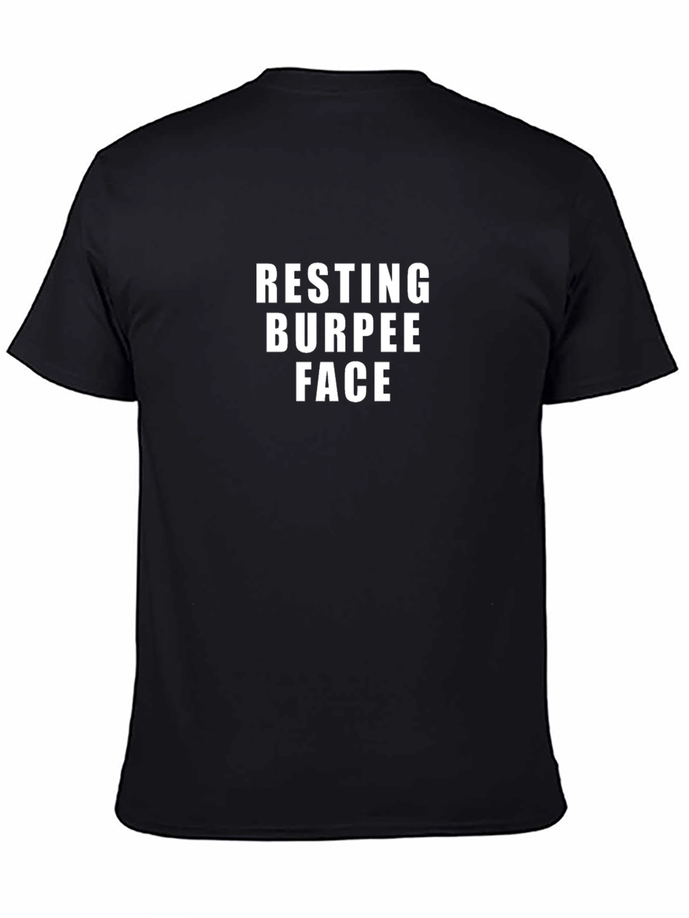 Resting Burpee Face T-Shirt - Workout Apparel
