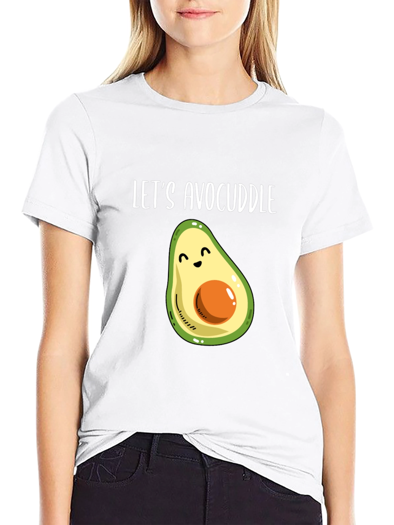 Lets Avocuddle Graphic T-Shirt