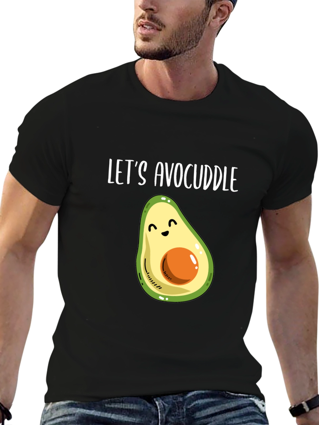 Lets Avocuddle Graphic T-Shirt